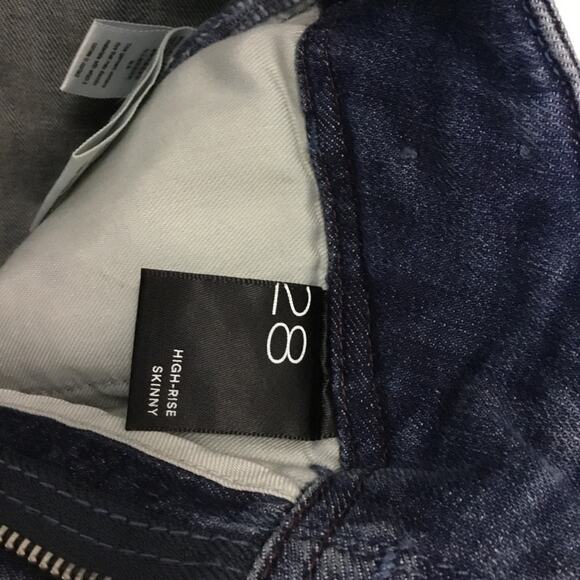 Anthropologie Pilcro Blue High-rise Skinny Jeans - Picture 14 of 16